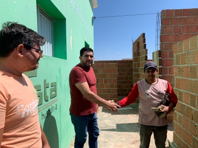 REFORMA E AMPLIAÇÃO EM ESCOLA NA ZONA RURAL SEGUE EM RITMO ACELERADO