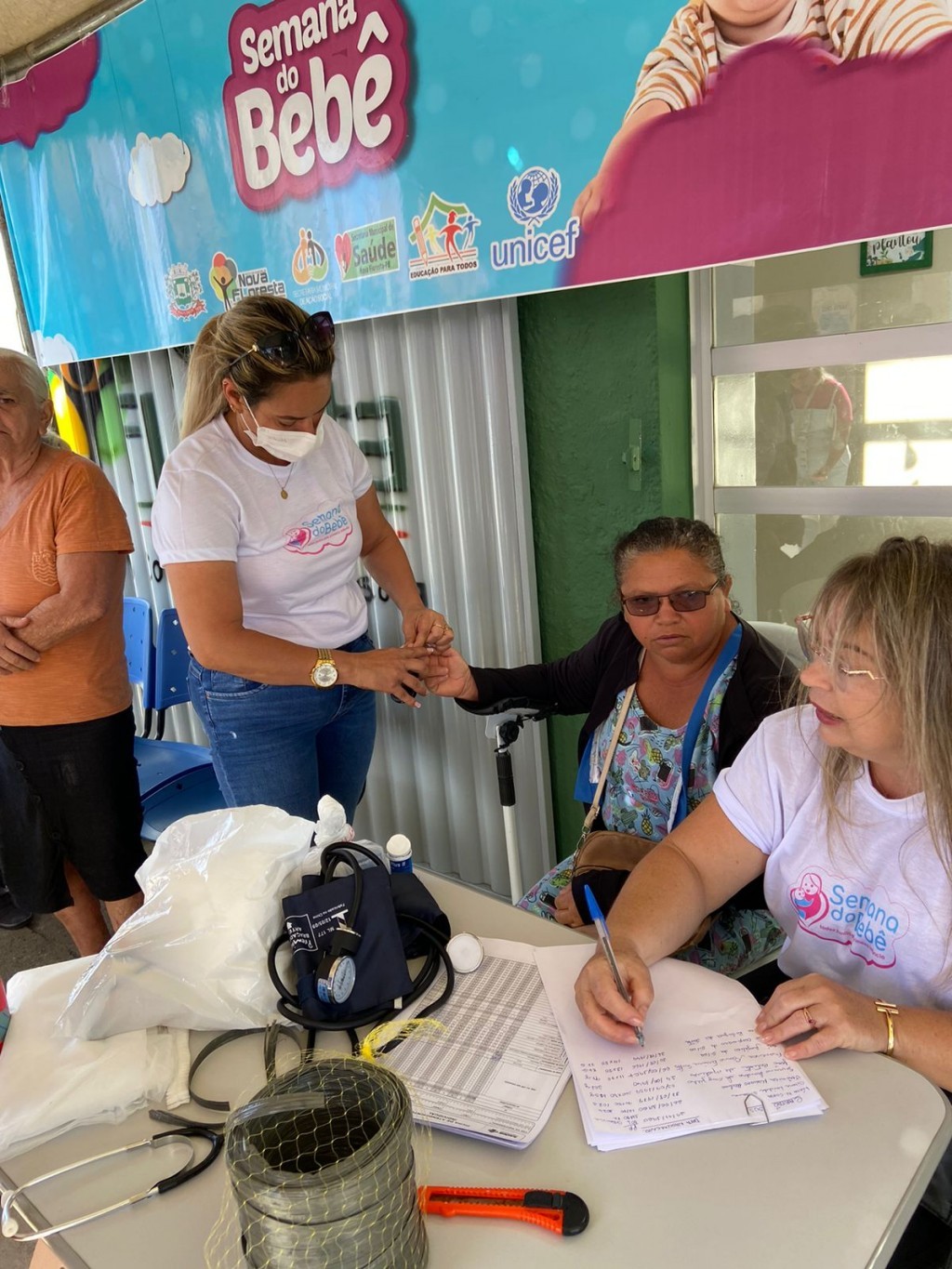 Semana do Bebê- Prefeitura de Nova Floresta realiza Dia-D da Saúde