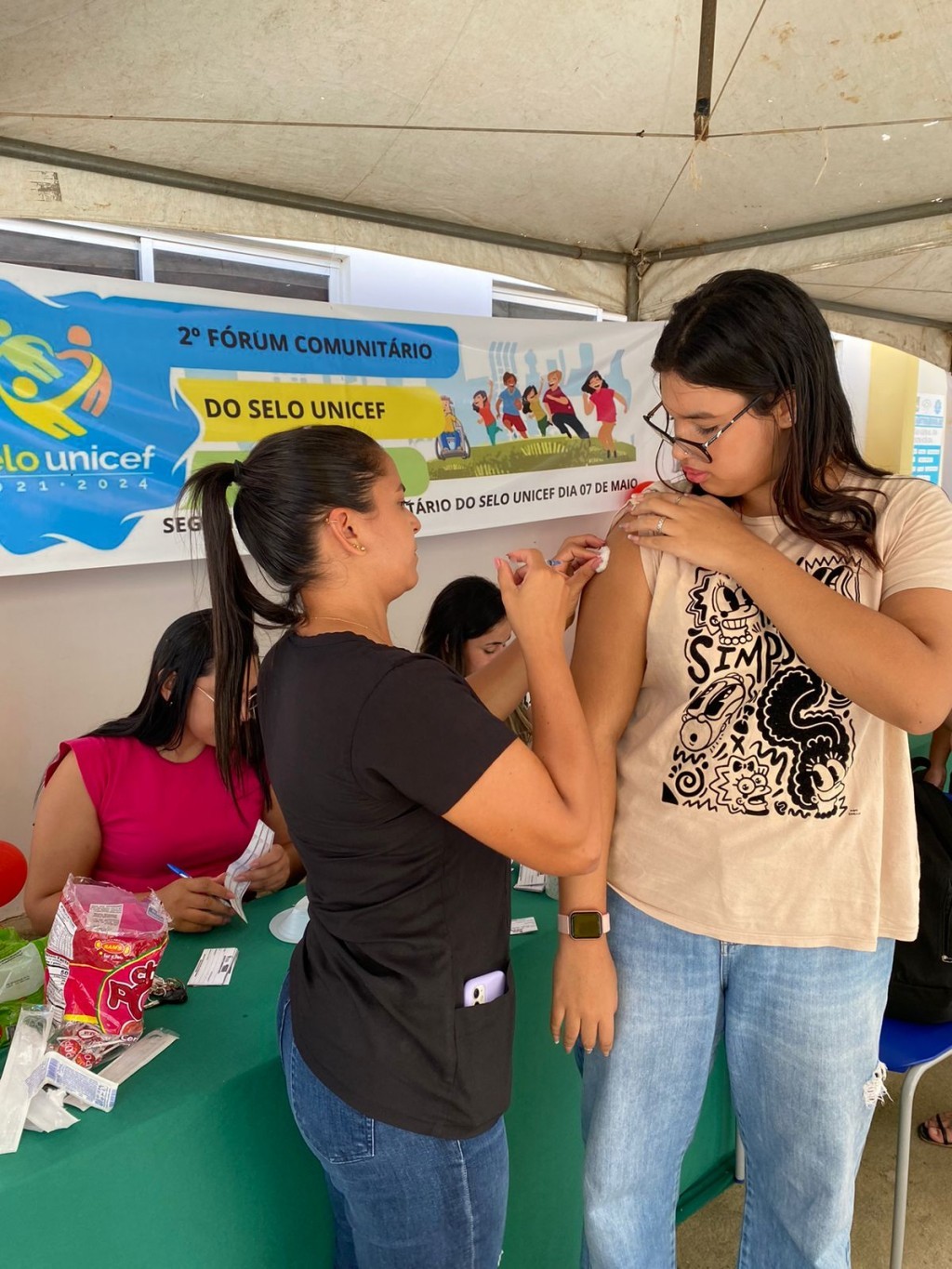 A Prefeitura de Nova Floresta realizou nesta terça-feira, 07 de maio o 2º Fórum Comunitário do Selo UNICEF 2021-2024