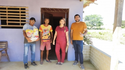 Prefeitura de Nova Floresta realiza entrega de cestas básicas na zona rural do município