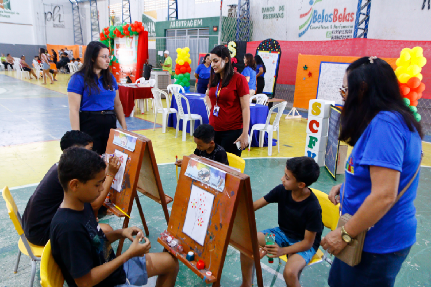 Nova Floresta realiza oficinas culturais e recreativas dentro da programação dos 67 anos do município