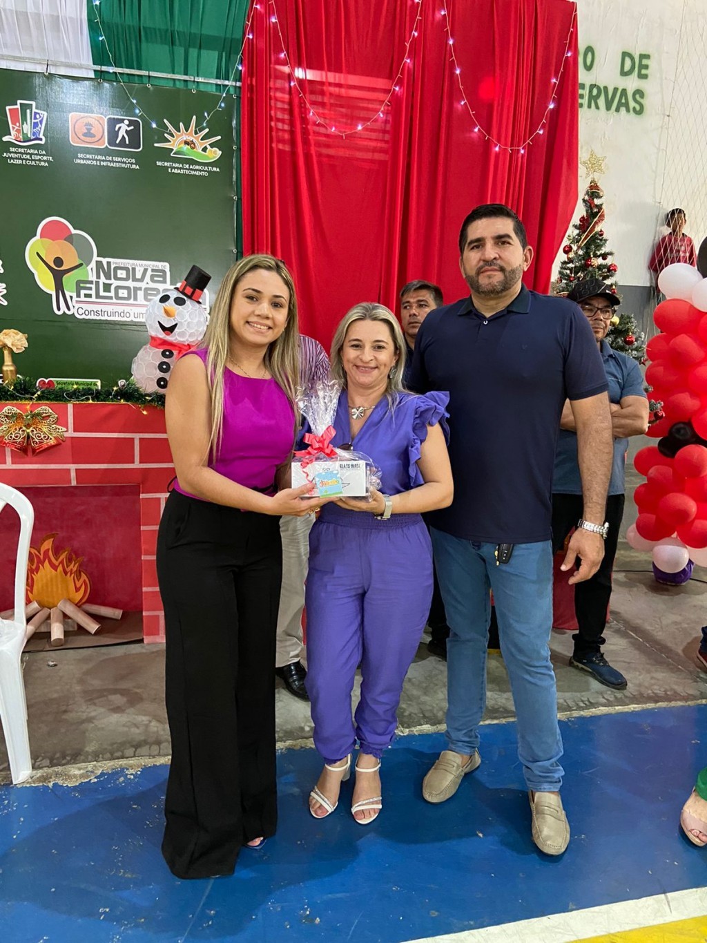 Prefeitura de Nova Floresta realiza café da manhã da confraternização dos servidores.