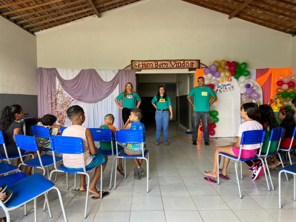 Prefeitura de Nova Floresta realiza abertura da 2° Colônia de Férias do SCFV.