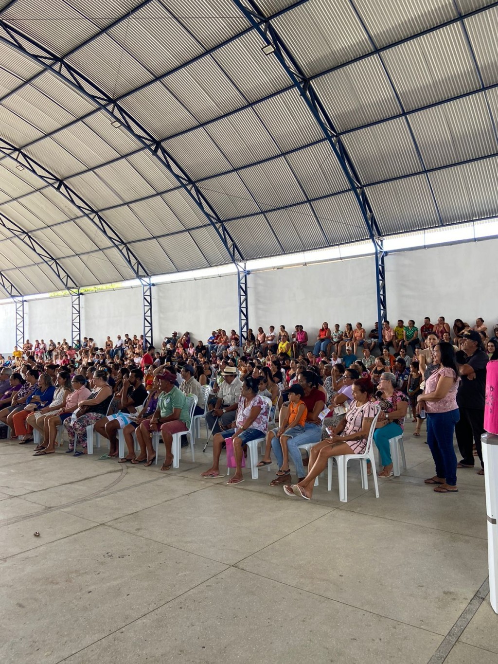 Prefeitura de Nova Floresta realiza reunião voltada para os Beneficiários do Programa Bolsa Família.