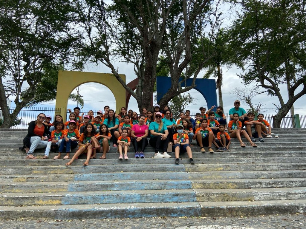 Prefeitura de Nova Floresta realiza passeio no Parque da Criança em Campina Grande na 2° Colônia de Férias do SCFV.