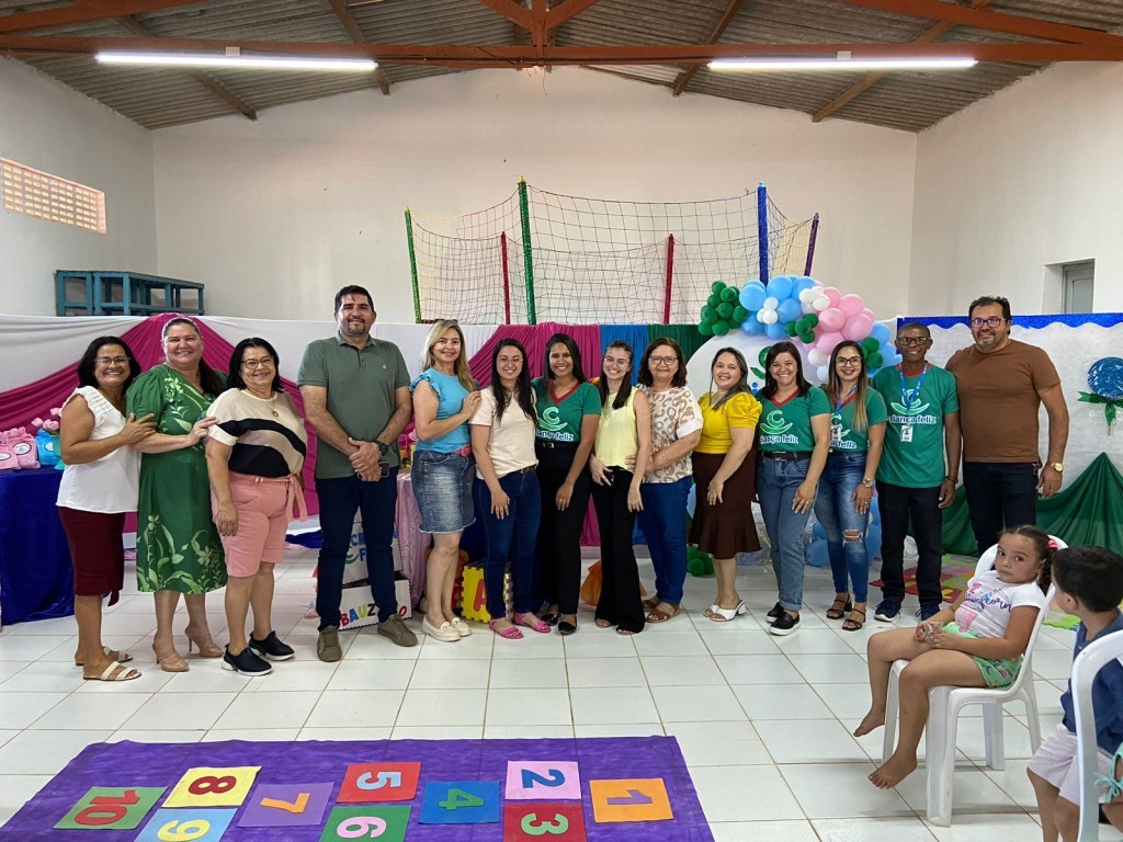 Continuação Semana do Bebê- Brinquedoteca do Criança Feliz na nova Sede do CRAS