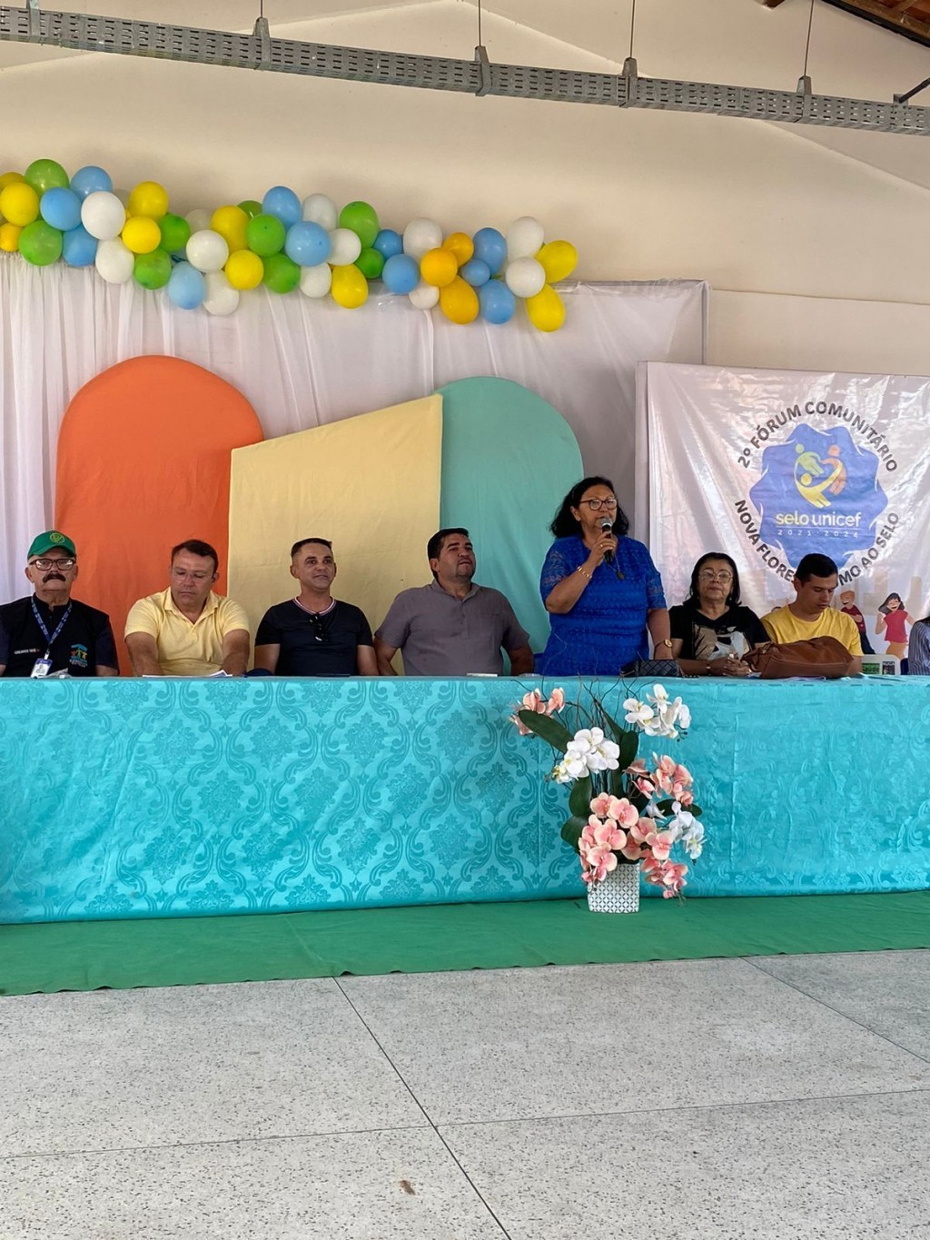 A Prefeitura de Nova Floresta realizou nesta terça-feira, 07 de maio o 2º Fórum Comunitário do Selo UNICEF 2021-2024