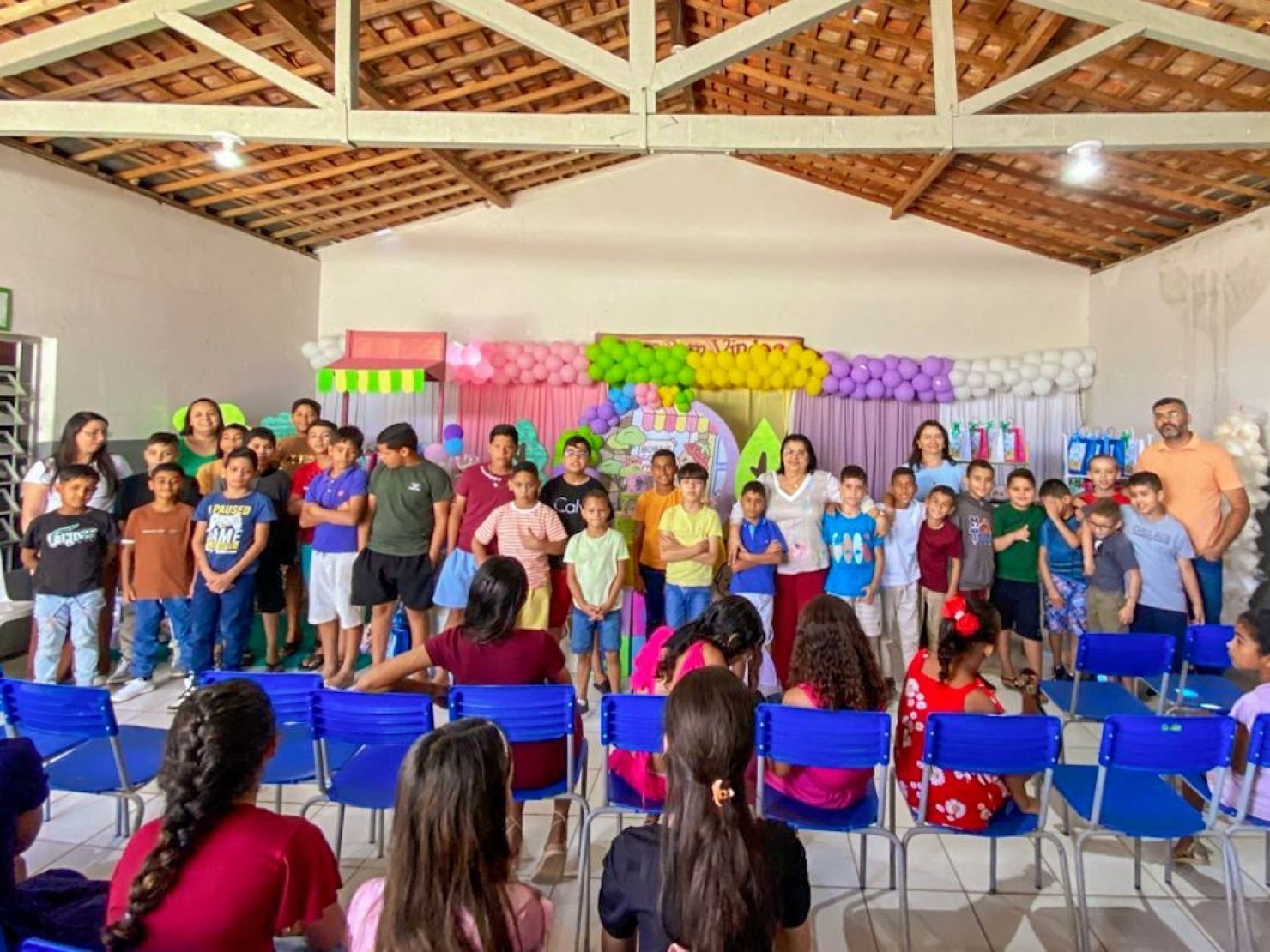 SCFV realiza confraternização em comemoração ao Dia das Crianças em Nova Floresta