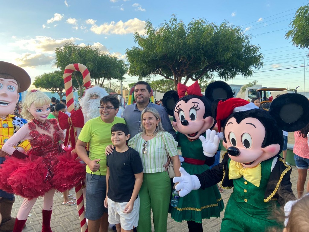 Prefeitura de Nova Floresta realiza o Natal do Criança Feliz