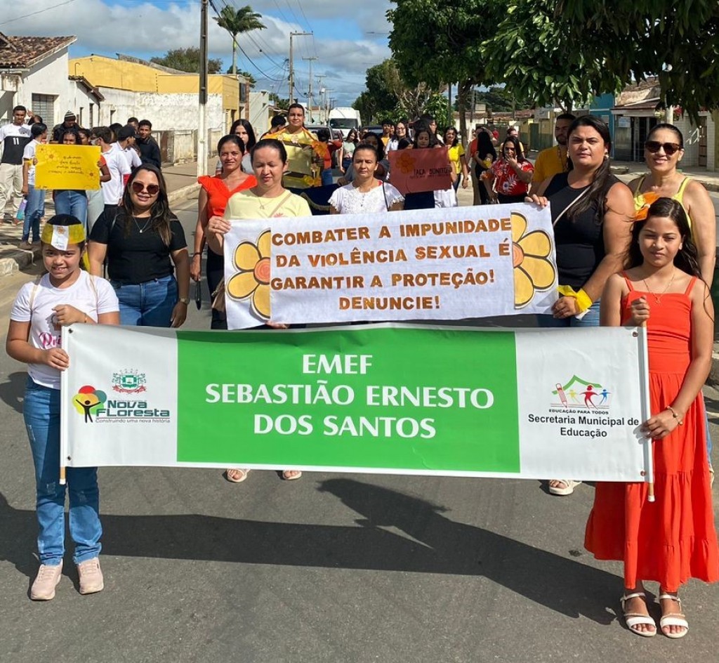 Caminhada em alusão ao 18 de Maio “Faça Bonito” Dia  Nacional de Combate ao Abuso e à Exploração Sexual de Crianças e Adolescentes
