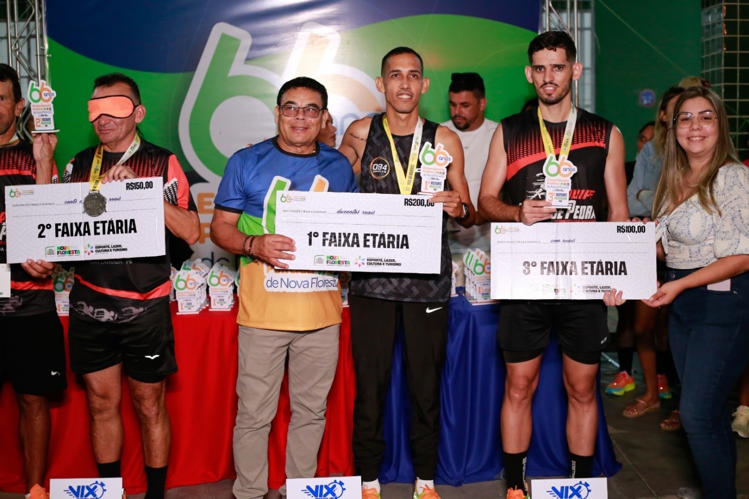 Corrida de Rua marca comemorações pelos 66 anos de Emancipação Política de Nova Floresta