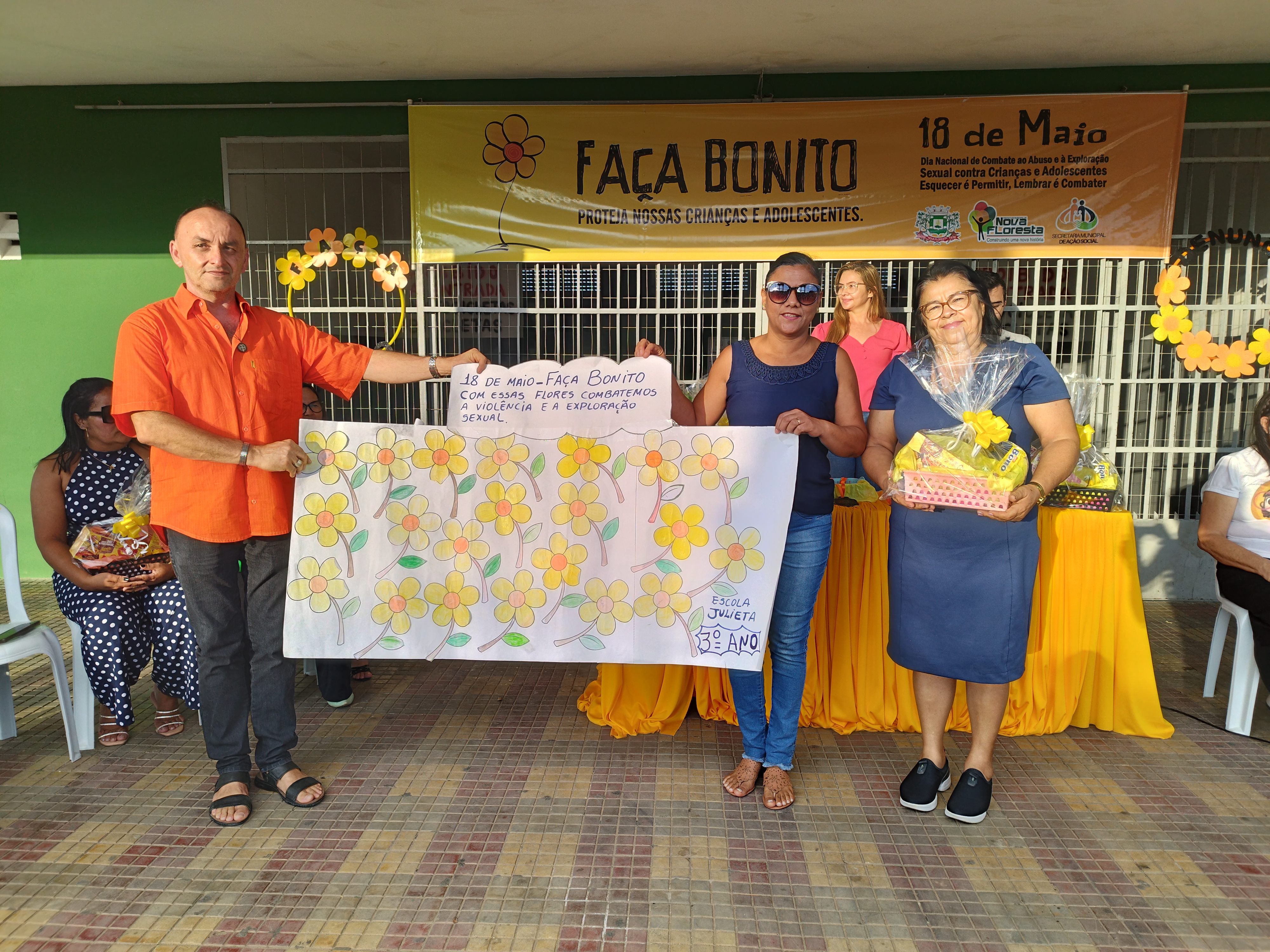 Prefeitura de Nova Floresta promove culminância da campanha 