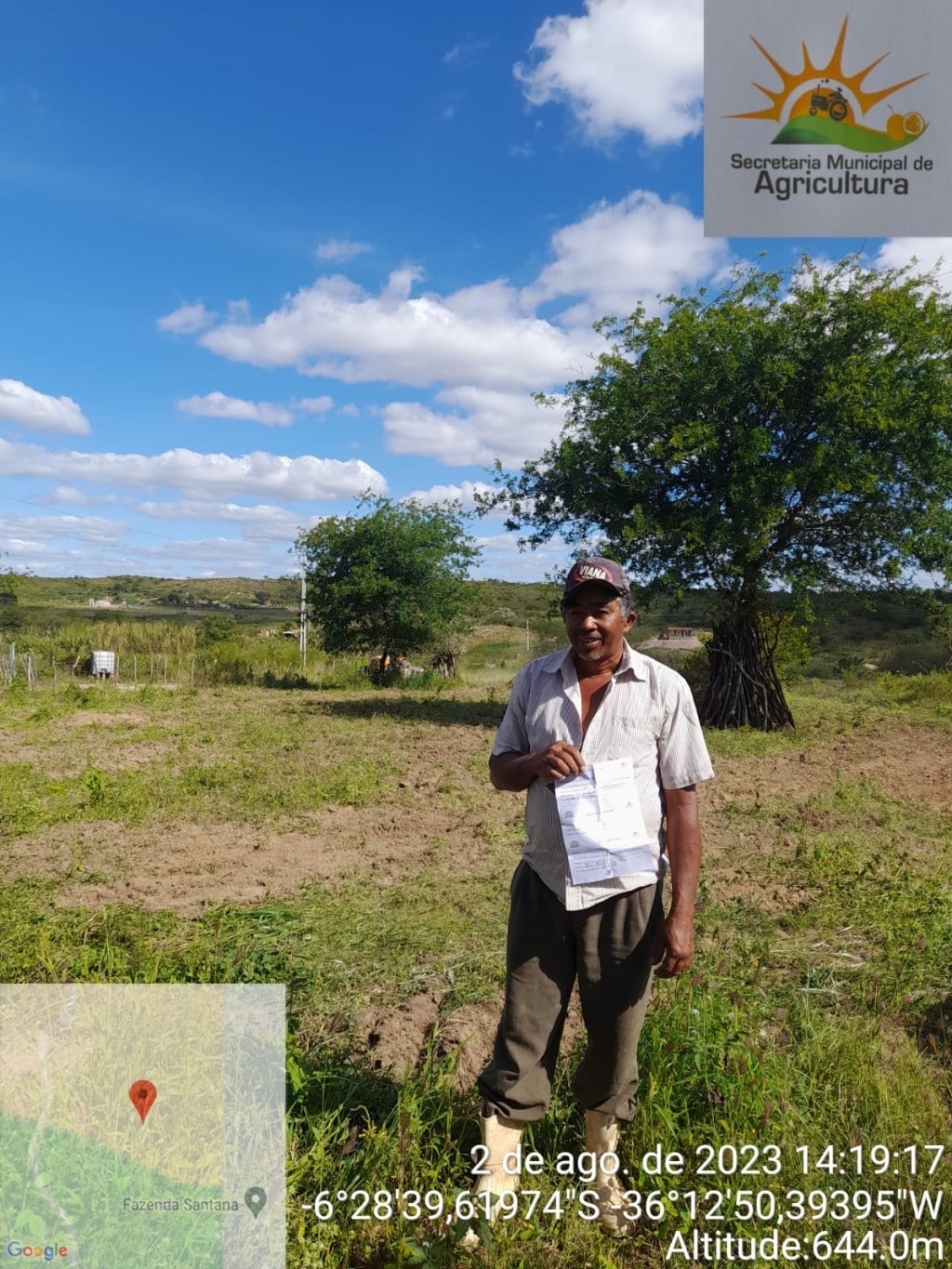 Prefeitura de Nova Floresta retorna os cortes de terra na zona rural