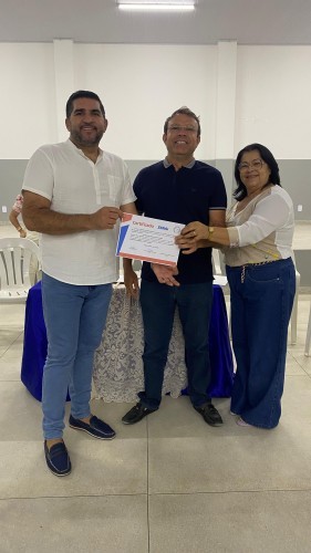 Prefeitura de Nova Floresta realiza entrega de Certificados de Conclusão de Curso Profissionalizante de Recursos Humanos pelo SENAI
