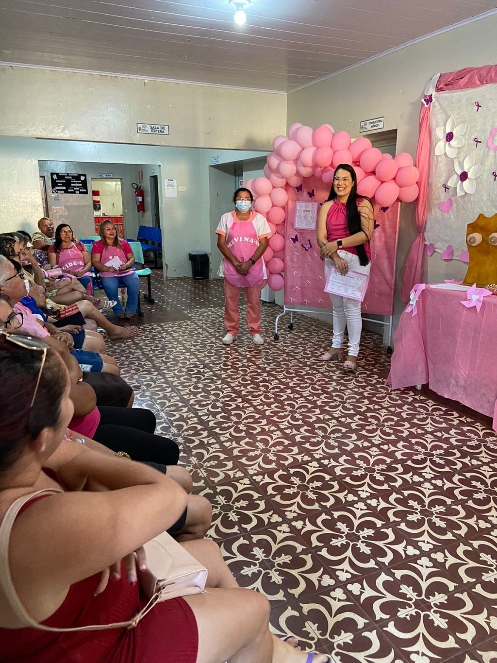 Prefeitura de Nova Floresta realiza ações do Outubro Rosa nos PSF's