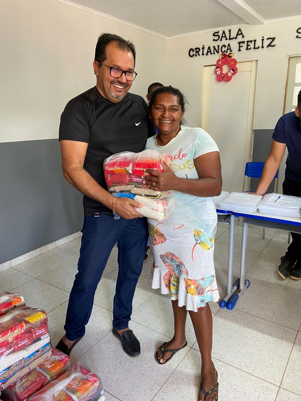 Prefeitura de Nova Floresta realiza entrega de Cestas Básicas