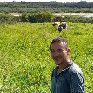 Prefeitura de Nova Floresta realiza serviços de corte de terra em propriedades rurais