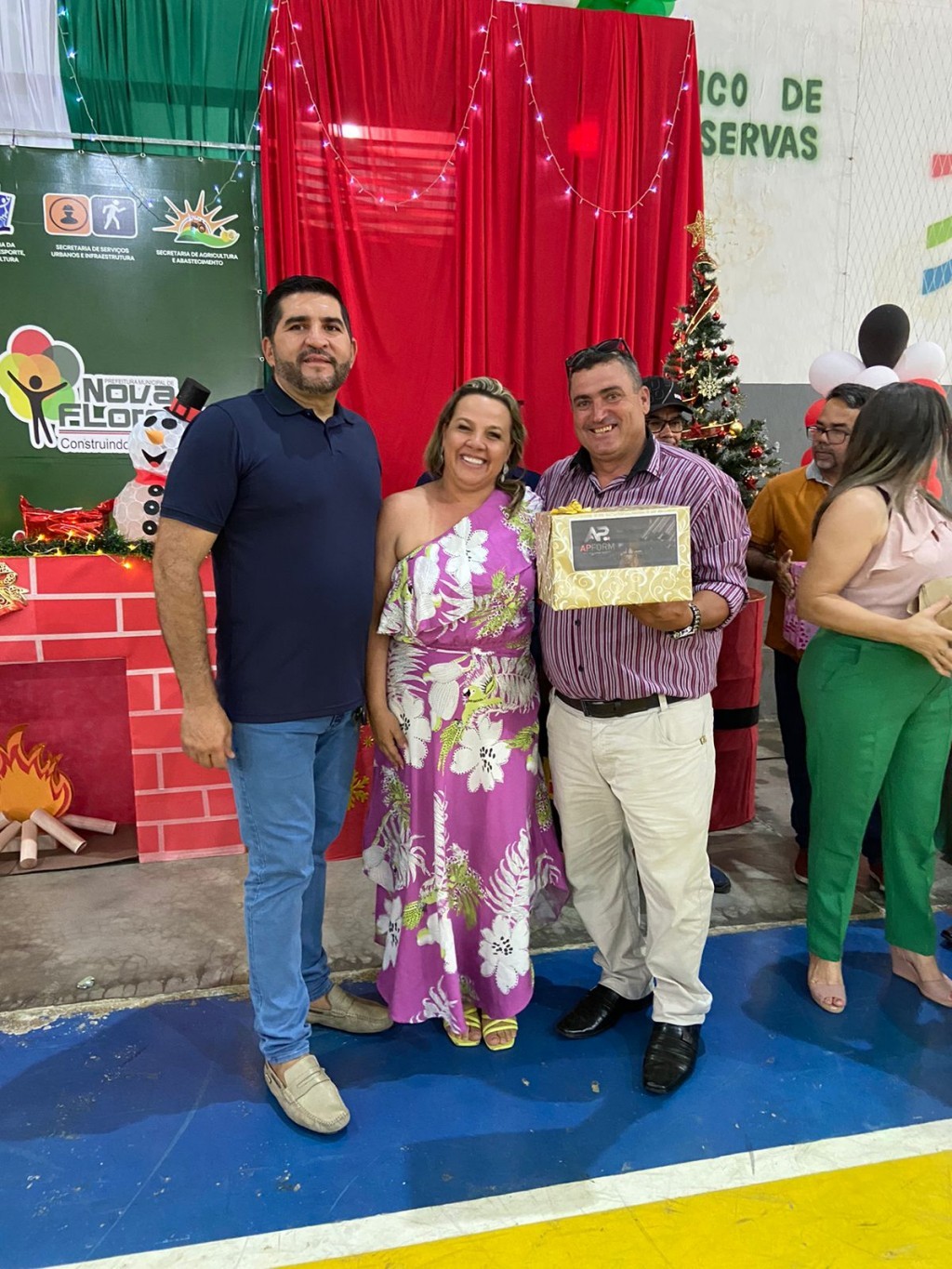 Prefeitura de Nova Floresta realiza café da manhã da confraternização dos servidores.