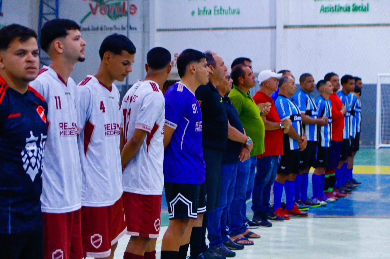 Abertura do Campeonato Municipal de Futsal 2026 reúne atletas e torcedores em Nova Floresta