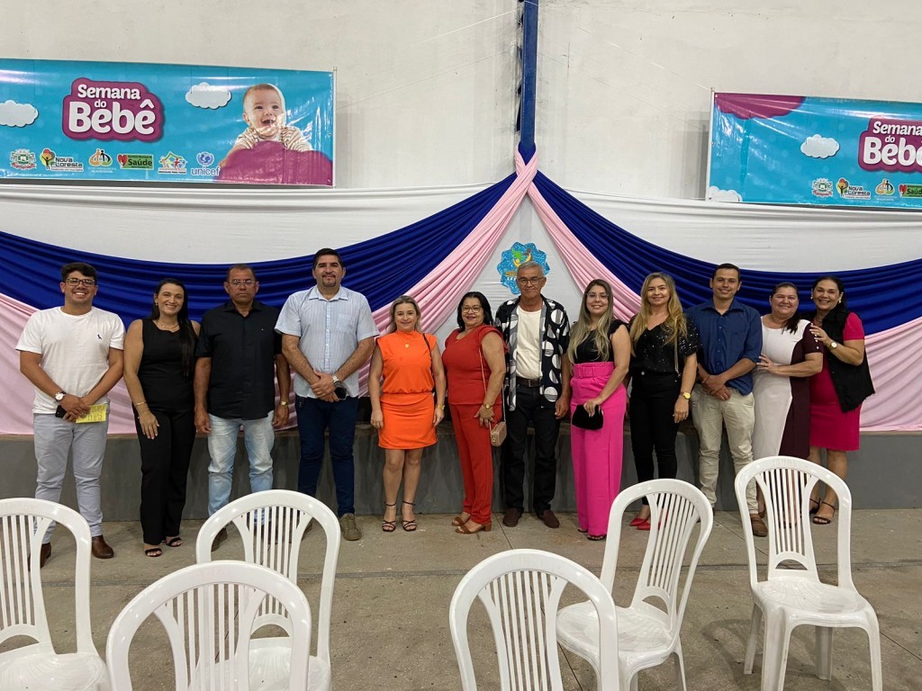Prefeitura de Nova Floresta realiza abertura da Semana do Bebê.