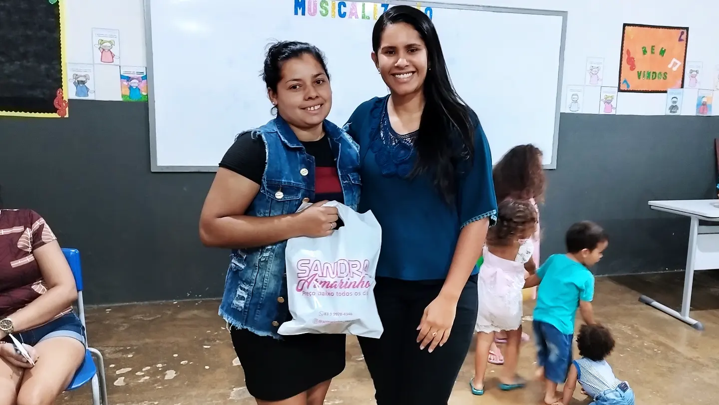 Equipe do Criança Feliz realiza reunião com mães das crianças cadastradas do programa