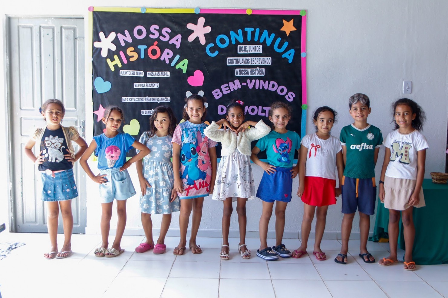 SCFV retoma atividades com acolhida especial para crianças e adolescentes em Nova Floresta