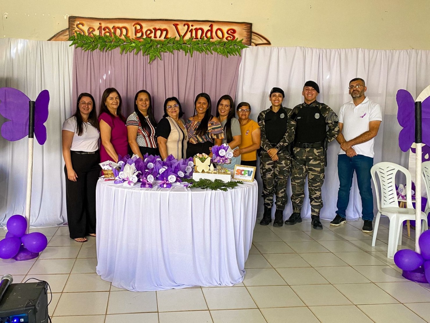 SCFV realiza roda de conversa do Agosto Lilás em Nova Floresta