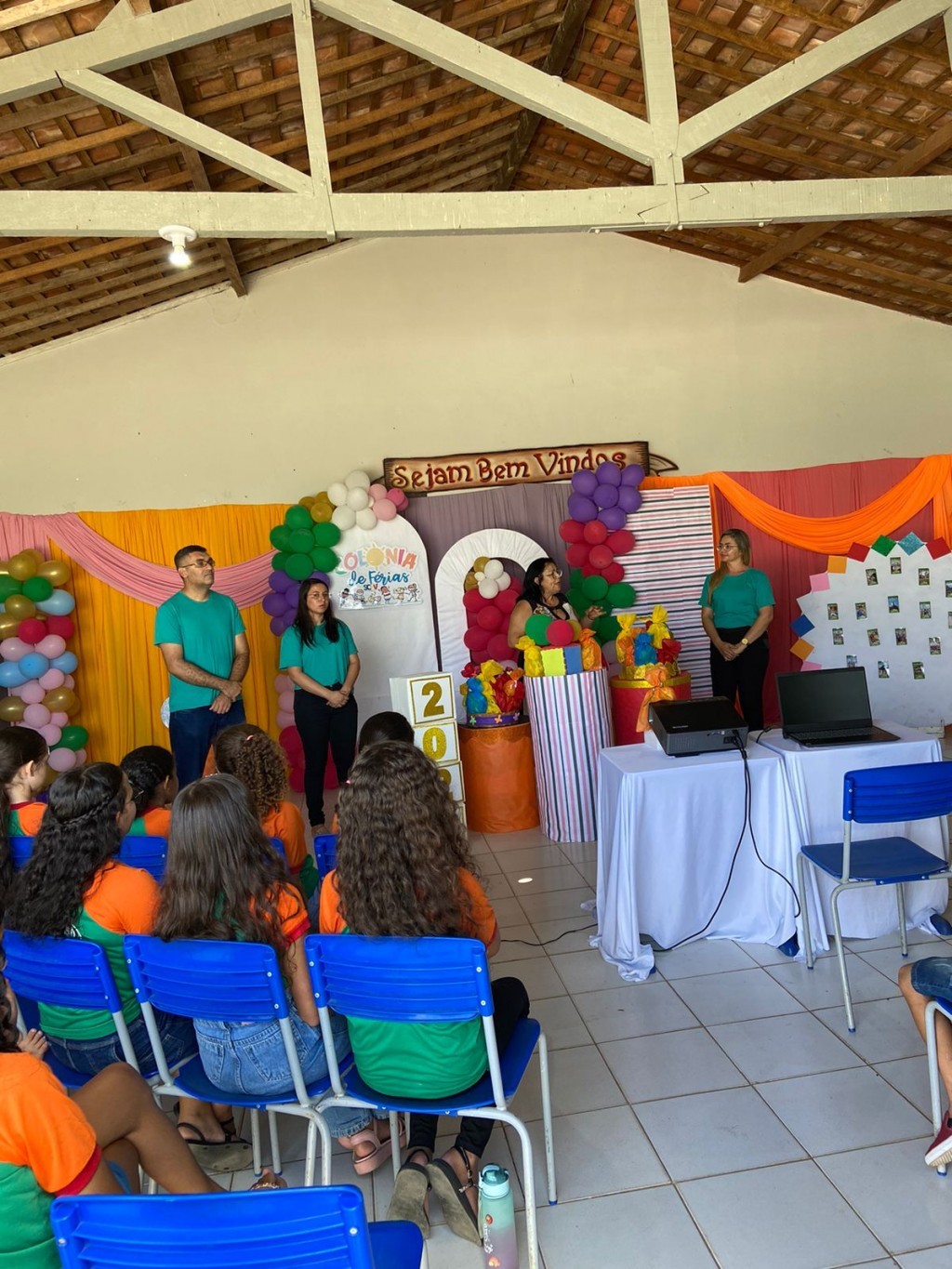 Prefeitura de Nova Floresta realiza Encerramento da 2° Colônia de Férias do SCFV.