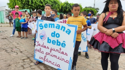 Prefeitura de Nova Floresta promove encerramento da Semana do Bebê