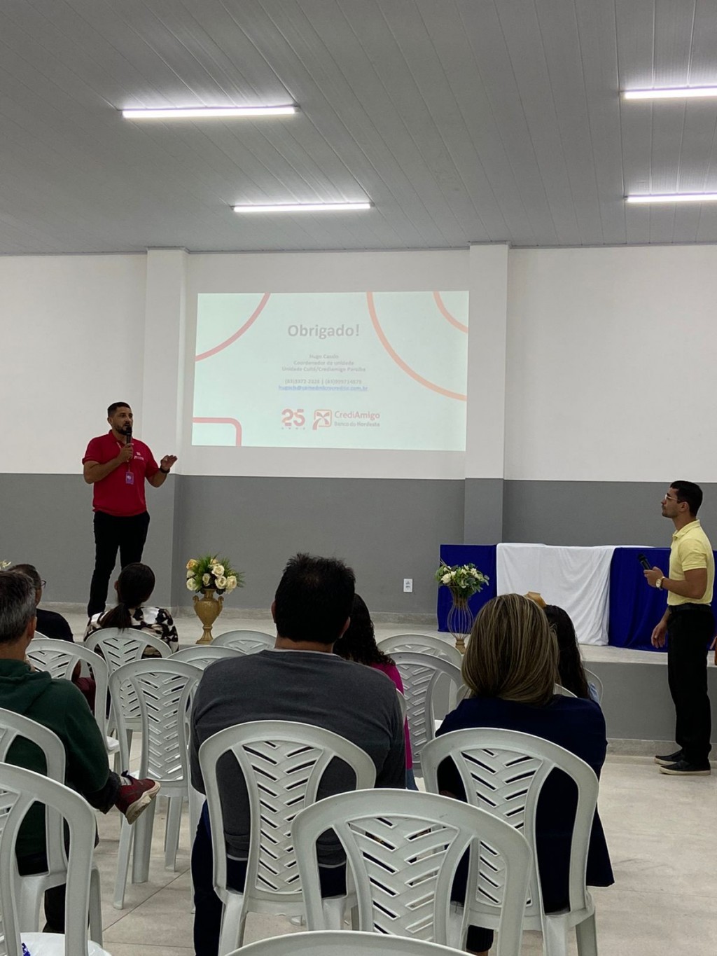 Prefeitura de Nova Floresta Realiza Palestra sobre a Atuação do microcrédito do Banco do Nordeste