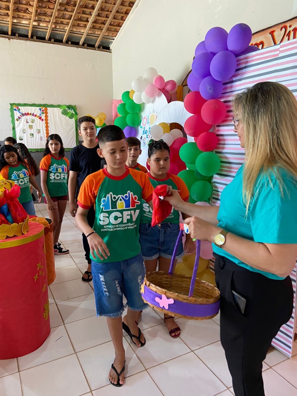 Prefeitura de Nova Floresta realiza Encerramento da 2° Colônia de Férias do SCFV.