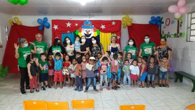 Prefeitura de Nova Floresta promove segundo dia de atividades da Semana do Bebê