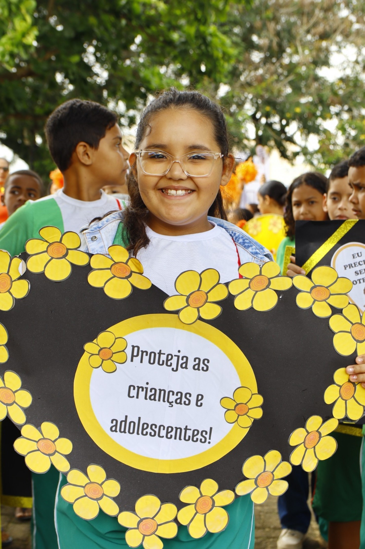 Nova Floresta realiza caminhada da campanha Faça Bonito em mobilização pela proteção de crianças e adolescentes