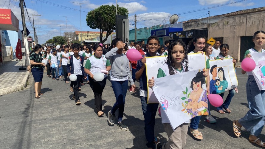 Prefeitura Municipal de Nova Floresta realiza Caminhada do Bebê