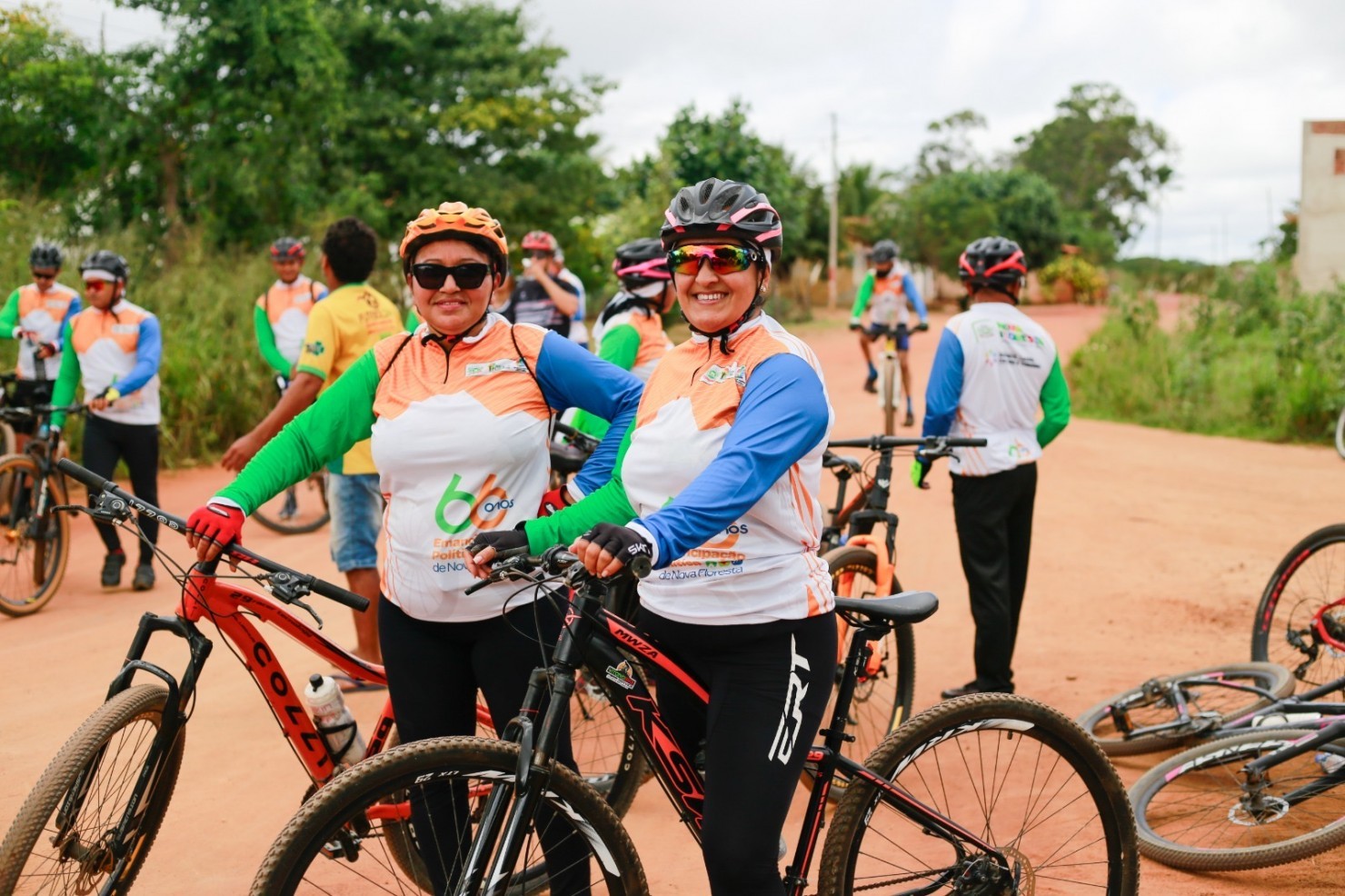 Eco Pedal reúne ciclistas de toda a região durante as festividades de 66 anos de Nova Floresta