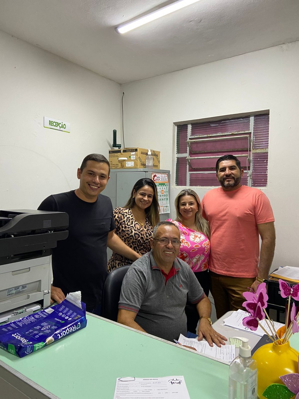 Prefeitura de Nova Floresta disponibiliza caminhão amigo do peito para exames de mamografia.