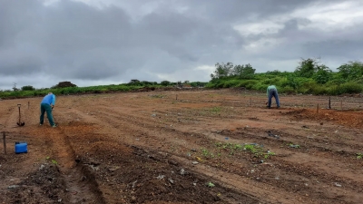 Prefeito Jarson visita local do novo Galpão de Reciclagem