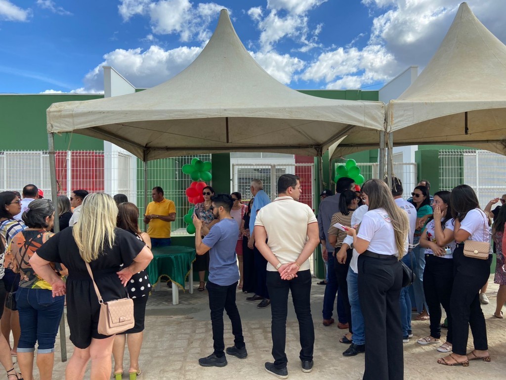 Prefeitura de Nova Floresta realiza entrega da nova instalação da Creche Jerusa Dantas