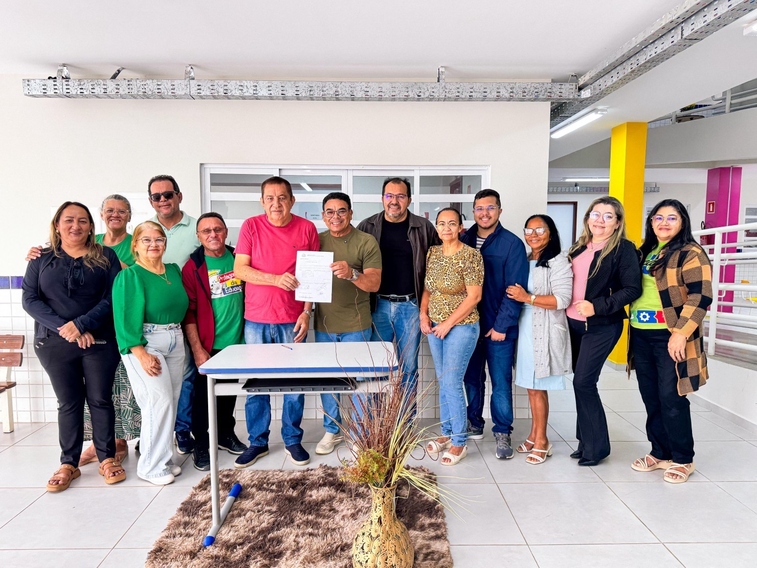 Prefeitura de Nova Floresta assina Ordem de Serviço para construção da nova Escola Senador Rui Carneiro