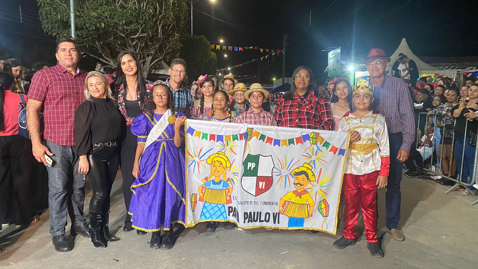 Prefeitura Municipal de Nova Floresta Realiza abertura do São João de Bairros 2024 na Escola Papa Paulo VI