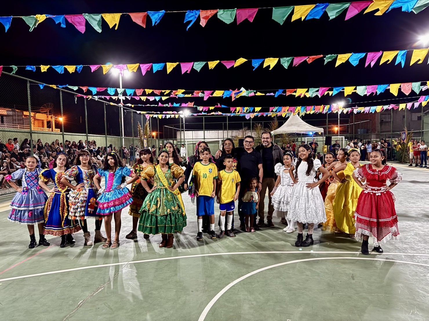 São João da Educação tem início com grande festa na Escola Papa Paulo VI