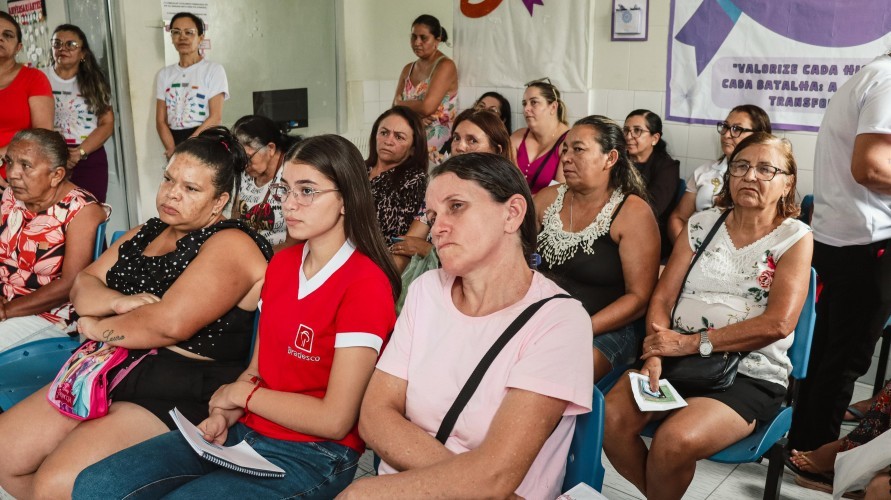 PSF II realização de ação de conscientização sobre doenças crônicas em Nova Floresta