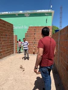 REFORMA E AMPLIAÇÃO EM ESCOLA NA ZONA RURAL SEGUE EM RITMO ACELERADO