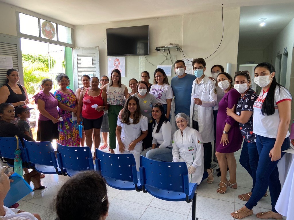 Prefeitura de Nova Floresta realiza ação do Janeiro Roxo e Branco nos PSF's.