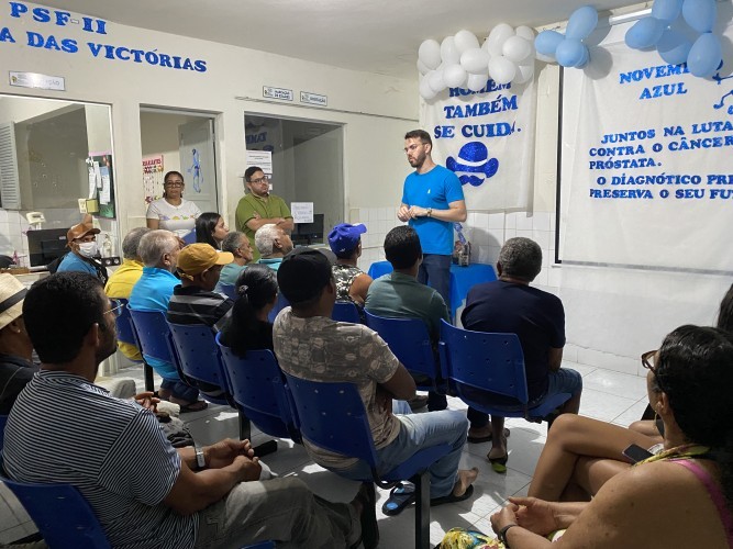 Prefeitura Municipal de Nova Floresta e Secretaria de Saúde realiza ações de Encerremanto do Novembro Azul