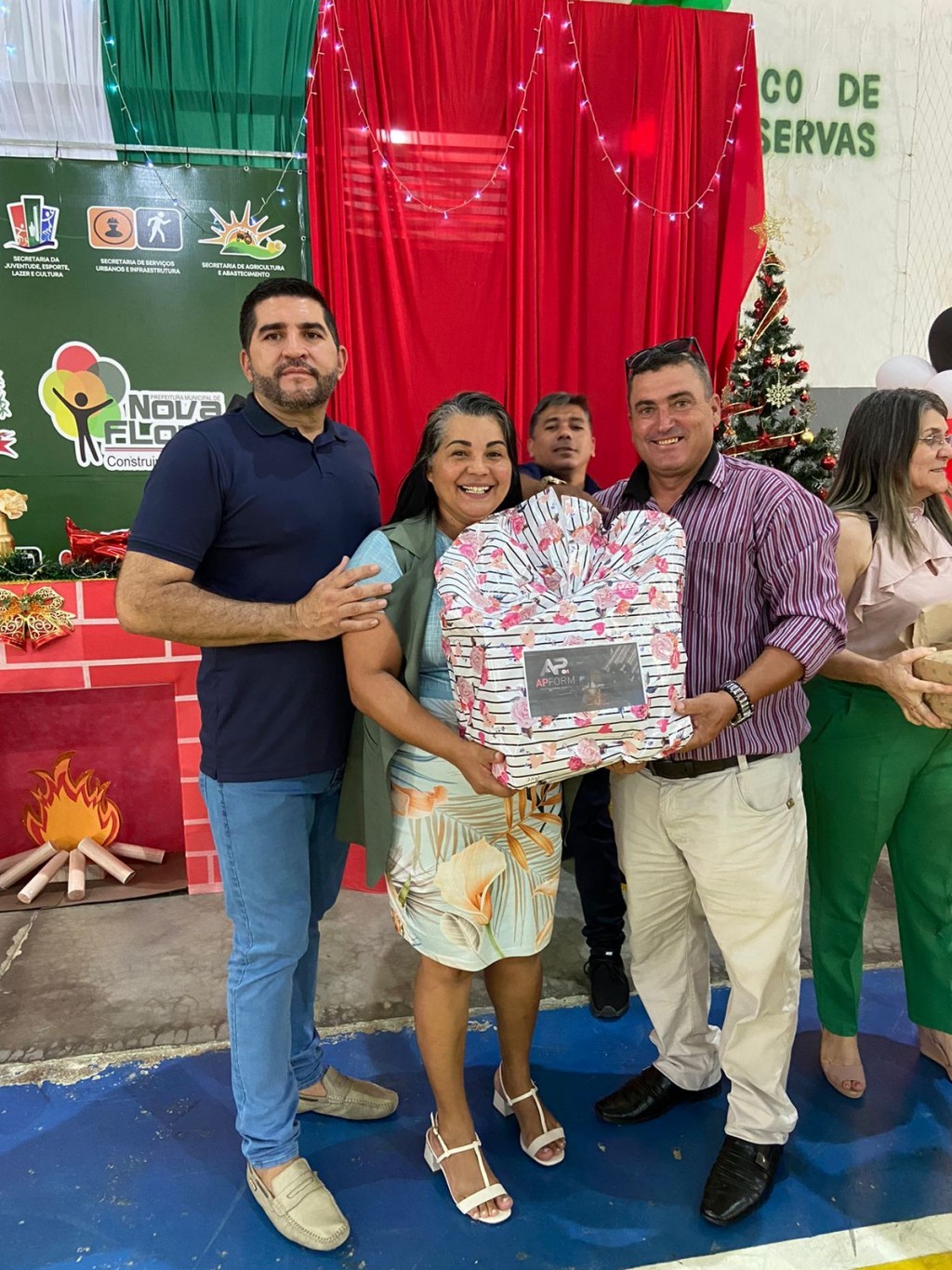Prefeitura de Nova Floresta realiza café da manhã da confraternização dos servidores.