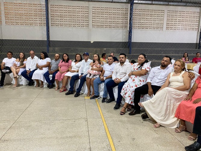 Prefeitura Municipal de Nova Floresta realiza 3• edição do Casamento Social e Comunitário 2024.