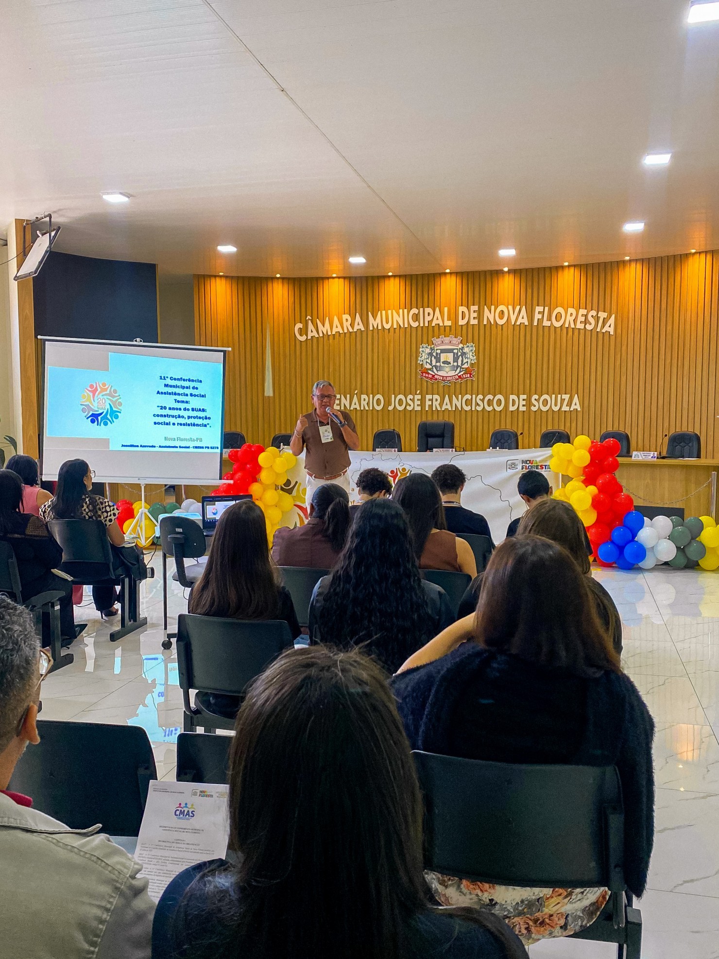 Nova Floresta realiza a 11ª Conferência Municipal de Assistência Social com foco nos 20 anos do SUAS