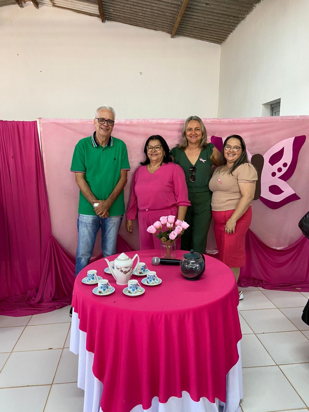 Prefeitura de Nova Floresta realiza Encerramento das ações do Outubro Rosa no CRAS