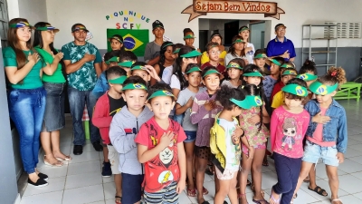 Usuários do SCFV realizam comemorativos da Semana da Pátria